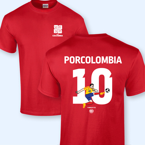 Por Colombia Tshirt